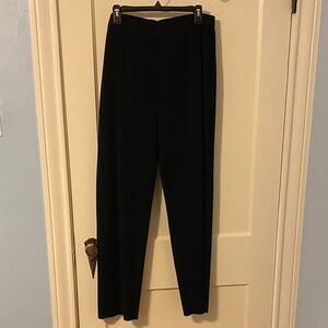 Misook Black Straight Leg Women's Pants